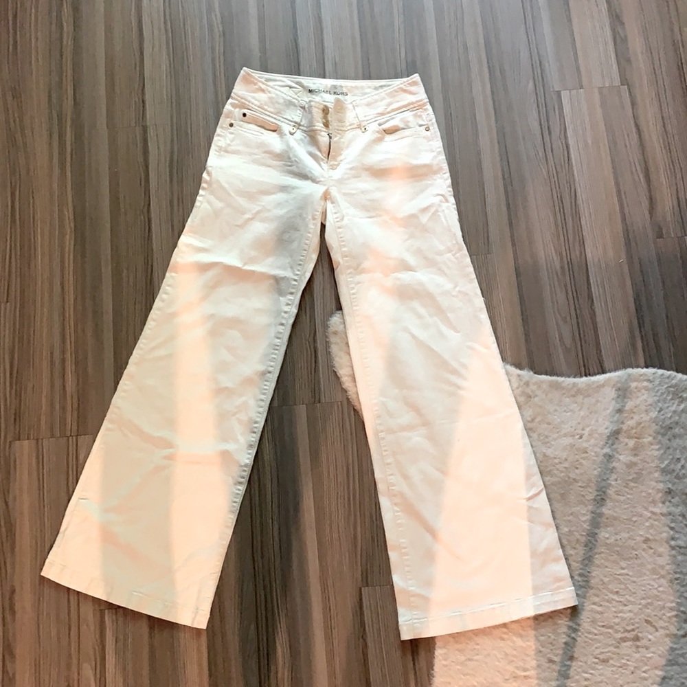 Michael Kors wide legged jeans